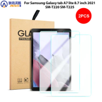 Tempered Glass for Samsung galaxy tab A7 Lite 8.7 in SM -T220 Screen Protector for Samsung tab A7 S6 Lite Protective Film