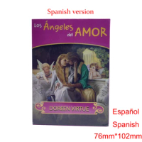 New Deck.Spanish Version Oracle Deck. Spanish Los Angels Del Amor Oracle Cards Tarot Cards For Beginners. Tarot Deck.