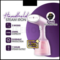 [MSIA 3 PIN PLUG]Portable Iron Steam Handheld Iron Steamer Electric Iron Garment Steamer Clothes Min