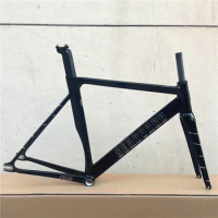 FA03 Seaboard 52/55/58CM Frame Tsunami Fixie Bike Muscle Aluminum Alloy Frame Carbon Conical Front F