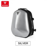 Tas Belakang Motor Motowolf Tail Bag Hard Shell Tas Helm Multi Fungsi Silver