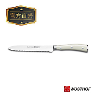 W?STHOF 德國三叉牌 - CLASSIC IKON 系列 香腸刀 14cm(典雅白)