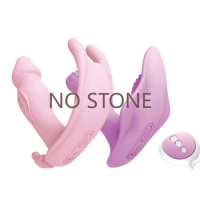 Wearable Dildo G Spot Clitoris Stimulator Wireless Remote Control Butterfly Vibrator Panties Adult Couple Sex Toys