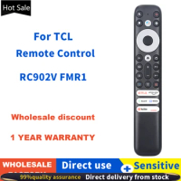 New Original RC902V FMR1 For TCL 8K Qled Smart TV Infrared voiceless Remote Control 50P725G 55C728 75C728 X925PRO 65X925 iFFALC