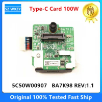 For Lenovo Tiny8 M70q M80q M90q Gen3 P360Tiny TYPE-C Card 100W Fast Charge HD Video Output 5C50W00907 BA7K98 REV:1.1