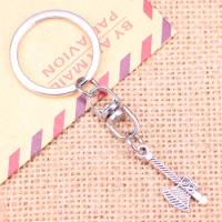 20pcs New Fashion Keychain 27x10mm ax tomahawk Pendants DIY Men Jewelry Car Key Chain Ring Holder Souvenir For Gift