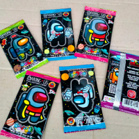 1SACHET KARTU FOIL AMONG US TRADING CARD GAME ANIMASI TERBARU GROSIR