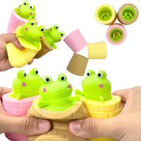 Fidget Toys Squishy Toys Stress Toy for Adults Stress Anxiety Relief Frog Bunny Cup Squeeze Toys for Kids Decompression Toy