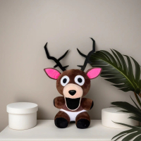 New 99Nights Horror Game Merchandise 99 Nights Elk Plush Toy Doll Gift Figurine