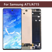 6.7 Inch Tested For Samsung Galaxy A71 Origial LCD A715 Display Touch Screen Digitizer Assembly Replacement Parts