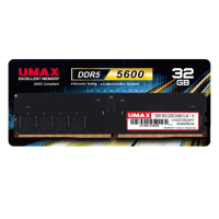 【UMAX】DDR5 5600 32G 桌上型記憶體(2048X8)
