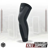 CoreNation Perfomance Long Knee Support Calf Support Leg Support | Long Strap Knee Support Knee Supp