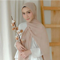 Pashmina Instan Malay Pashmina Instan Melayu Hijab - Hitam
