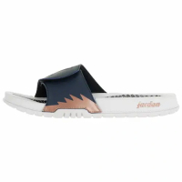 JORDAN HYDRO 5 RETRO SLIDE OBSIDIAN METALLIC RED BRONZE