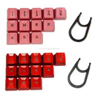 12Pcs Backlit Keycap Bump Key for logitech G413 G910 G810 G310 G613 K840 Romer-G Switch Mechanical Keyboard Keycap