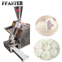 High Efficiency Baozi Bun Maker Machine Automatic Soup Dumpling Grain Product Momo Making Machine