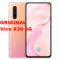 DHL Fast Delivery Vivo X30 5G Cell Phone Exynos 980 Android 9.0 6.44" 2400x1080 8GB RAM 256GB ROM 64.0MP 20x Zoom Fingerprint