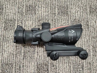 TRIJICON ACOG 4X32 TA31RCO-M150CP Red Chevron, Tritium, Fiber Optics - NEW w/ARD