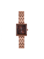 [Pre-Order จัดส่ง 10 วัน] นาฬิกาข้อมือผู้หญิง รุ่น PPC-EE07-RG-BR สี ROSEGOLD / BROWN