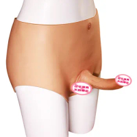 Sexyshop Silicone Panties For Lesbian Strapon Dildo Sex Toys For Woman Masturbation Device Realistic Dildo Penis Pants Sex Toys
