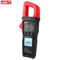 UNI-T Digital Clamp Meter UT202S UT202BT 600A AC Current Pliers Ammeter Voltage Tester Temperature Frequency Meter Auto Range