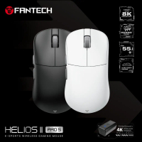 FANTECH HELIOS II S E-SPORTS WIRELESS GAMING MOUSE MENYOKONG KADAR POLLING SEHINGGA 8K