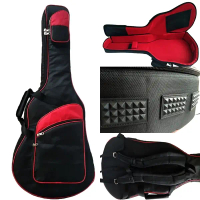 Tas gitar gigbag gitar akustik Classik busa doble