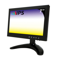 奇巧 7吋IPS LED液晶螢幕顯示器(AV、BNC、VGA、HDMI) IPS07M型