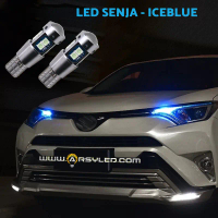 ARSYLED lampu led senja mobil T10 METALIK SILVER - Sigra Calya Avanza Xenia