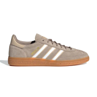 【adidas 愛迪達】Handball Spezial 男鞋 棕米白色 麂皮 膠底 復古 三葉草 愛迪達 休閒鞋 JH5443