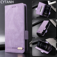 For Xiaomi Poco X6 Pro 5G Fusion Flip PU Leather Wallet Magnetic Buckle Case For Xiaomi Poco X6 Pro 5G Phone Coque D01K