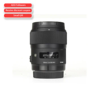Sigma 35mm F1.4 Art DG HSM Lens for Canon DSLR Cameras Sony E Mount for Nikon, Black,