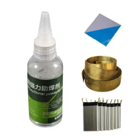 60ml Liquid Zinc Iron Welding Flux Circuit Board Copper Wire Repair flux Effective Liquid Welding Materials Soldering Tools