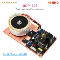 HI-END Purple copper Digital Silver-plated version Linear power supply Upgrade For OPPO player UDP-203 PSU