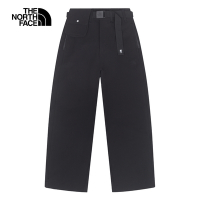 【The North Face 官方旗艦】北面UE女款黑色DWR防潑水休閒長褲｜8CHZJK3