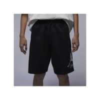 【NIKE 耐吉】Jordan Essentials Shorts 男款 黑色 毛圈布 抽繩 棉褲 短褲 FN6420-010