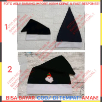 TOPI KUPLUK NATAL CHRISTMAS SANTA CLAUS SINTERKLAS SINTERKLAAS SINTERCLAS DEWASA PEREMPUAN WANITA CE