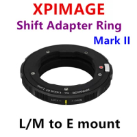 XPimage Locking adapter for Leica M lens to Sony E mount camera adapter ring For L/M-E mount A7R5 A7R4 A7R3 A7M3 A7M4 A7C.