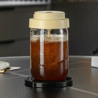 格娜斯全自動攪拌杯 電動咖啡杯 沖奶沖豆漿果汁專用 保溫水杯- 直身高硼硅玻璃電動攪拌杯300ml 均碼