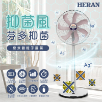 HERAN 禾聯 16吋DC-奈米銀抑菌電風扇 HDF-16AH76P
