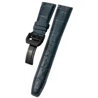 FKMBD 20mm 21mm 22mm Cowhide Watchband for IWC Big Pilot's Watches Portofino Portugieser Real Leather Watch Strap Wristband