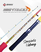 Joran Swan Sentadu | Joran Udang Solid Fiber 135