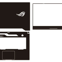 Carbon fiber Laptop Sticker Skin Decals Cover Protector for ASUS ROG Zephyrus G15 GA502 15.6"