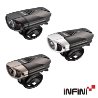 《INFINI》I-263P USB充電LED前燈/車燈/警示燈/照明燈/頭燈/單車/夜騎/安全
