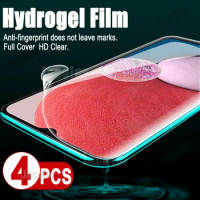 4PCS Screen Gel Protector For Samsung A13 A12 A33 A32 A53 A52 A52S A73 A72 5G/4G Hydrogel Safety Front Film A 13 12 52 Not Glass