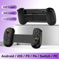 D8 Wireless Telescopic Game Controller Light Mobile Phone Gamepad For IPhone Android Phones Switch Console 20 Hours Playing Life