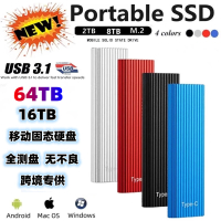 Exclusive for cross-border   Portable External Mobile Hard Disk Expansion Upgrade 500G-64TB Fast Delivery from Source Factory