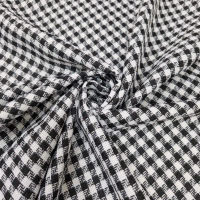 Bakal Kain Bahan Kebaya Semi Tweed Kotak-kotak/ Kain Kemeja/ Kain Kardigan