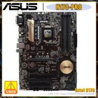 LGA 1151 Motherboard ASUS H170-PRO Motherboard Supports Intel 14nm Processor 6th Gen Core i7 i5 i3 Pentium Celeron DDR4 2133MHz