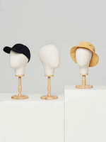 頭模帽子展示架男女頭模假人頭飾品圍巾假發展示道具假發布頭模1